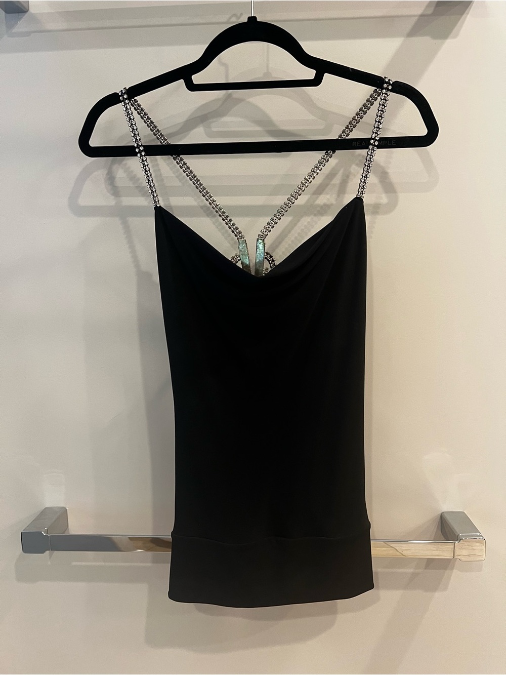 Cache Black Rhinestone-Embellished Top - Picture 2 of 8